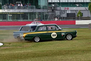 Jack Moody Prints: CJ12 0611 David Dickenson, Ford Lotus Cortina, Jack Moody, Ford Lotus Cortina