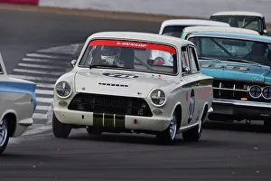 66 Touring Cars Prints: CJ12 0635 Peter Smith, Guy Smith, Ford Lotus Cortina