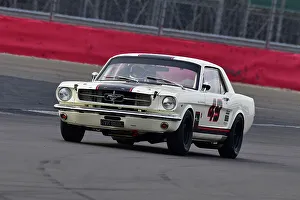 66 Touring Cars Prints: CJ12 0669 Mike Whitaker, Ford Mustang