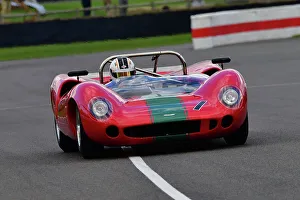Whitsun Trophy Prints: CJ12 1330 Anthony Sinclair, Lola-Chevrolet T70 Spyder