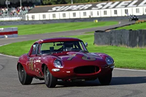 Jaguar E Type Semi Lightweight Prints: CJ12 1500 Andre Lotterer, Rupert Clevely, Jaguar E-Type semi-lightweight