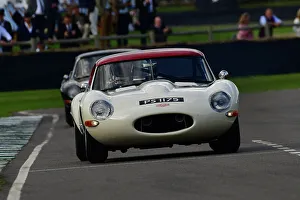 CJ12 1534 Jenson Button, Harry Newey, Jaguar E-Type lightweight