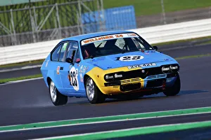 HRDC Dunlop Allstars With HRDC Classic Alfa Challenge, Motor Racing Legends Prints: CJ12 4009 Will Morton, Alfa Romeo Alfetta GT