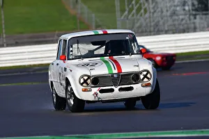 HRDC Dunlop Allstars With HRDC Classic Alfa Challenge, Motor Racing Legends Prints: CJ12 4014 Ben Cater, Alfa Romeo Giulia Ti