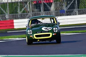 HRDC Dunlop Allstars With HRDC Classic Alfa Challenge, Motor Racing Legends Prints: CJ12 4037 Nicola Burnside, MG Ashley GT