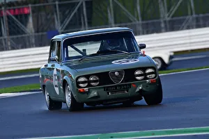 HRDC Dunlop Allstars With HRDC Classic Alfa Challenge, Motor Racing Legends Prints: CJ12 4044 Steve Monk, Alfa Romeo Giulia Berlina