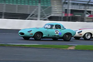 Andy Newall Prints: CJ12 4346 Rhea Sautter, Andy Newall, Jaguar E-Type