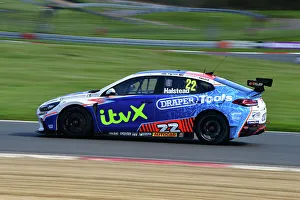 BTCC Launch Event And Media Day, April 2023 Prints: CJ12 4847 Nick Halstead, Hyundai i30N
