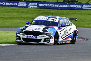 BTCC Launch Event And Media Day, April 2023 Prints: CJ12 4887 Adam Morgan, BMW 330e M Sport