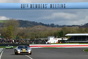 80th Members Meeting Banner Prints: CJ12 5058 Gordon Shedden, Miles Griffiths, Ford GT40