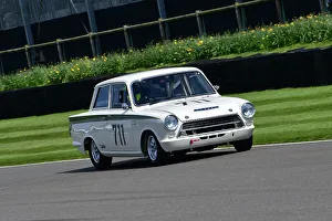 Guy Smith Prints: CJ12 5206 Guy Smith, Ben Clucas, Ford Lotus Cortina Mk1