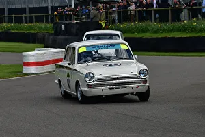 Justin Law Prints: CJ12 5236 Justin Law, Rob Huff, Ford Lotus Cortina Mk1