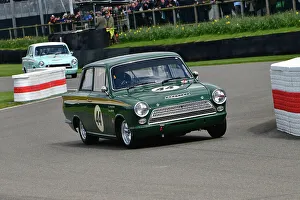 David Dickenson Prints: CJ12 5241 David Dickenson, Andrew Jordan, Ford Lotus Cortina Mk1