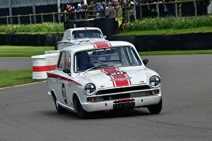 Nick Jarvis Prints: CJ12 5244 Nick Jarvis, Benoit Treluyer, Ford Lotus Cortina Mk1