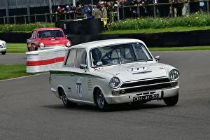 Jim Clark Trophy Prints: CJ12 5247 Ollie Streek, Jake Hill, Ford Lotus Cortina Mk1