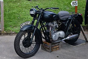 CJ12 5351 The Great Escape motorcycle, Triumph TR6 650