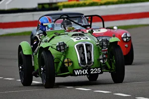 Tim Crighton Prints: CJ12 6282 Tim Crighton, Frazer Nash Le Mans replica