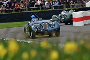CJ12 6318 Steve Ward, Jaguar XK120
