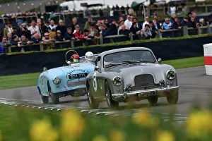 Aston Martin Db2 4 Prints: CJ12 6320 Chris Mayhew, Aston Martin DB2-4