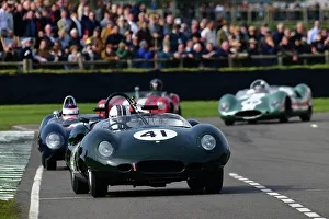 Mark Donnor Prints: CJ12 6413 Mark Donnor, Lister-Jaguar Costin