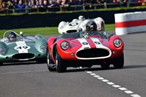 Shane Brereton Prints: CJ12 6415 Malcolm Gammons, Devin Chevrolet SS, Shane Brereton, Cooper-Climax T49 Monaco