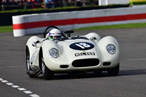 Salvadori Cup Prints: CJ12 6441 Stuart Morley, Lister-Chevrolet Knobbly