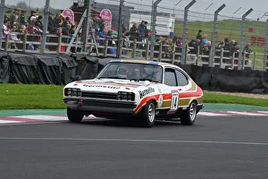 HRDC ‘Gerry Marshall’ Trophy For Pre-1983 Group 1 And Group 1½ Touring Cars Prints: CJ12 7007 John Spiers, Ollie Hancock, Ford Capri Hermetite