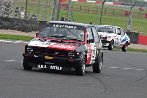 HRDC ‘Gerry Marshall’ Trophy For Pre-1983 Group 1 And Group 1½ Touring Cars Prints: CJ12 7017 Mark Wilson, Volkswagen Golf GTi Mk1