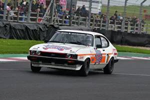 HRDC ‘Gerry Marshall’ Trophy For Pre-1983 Group 1 And Group 1½ Touring Cars Prints: CJ12 7023 James Slaughter, Ford Capri, Frank & Jean