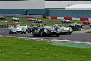 Ollie Hancock Prints: CJ12 7097 John Spiers, Ollie Hancock, Lister Jaguar Knobbly