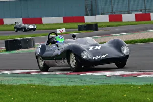 MRL RAC Woodcote Trophy And Stirling Moss Trophy For Pre-’56 And Pre-’61 Sports Cars Prints: CJ12 7122 Sam Wilson, Lola Mk1
