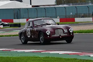 MRL RAC Woodcote Trophy And Stirling Moss Trophy For Pre-’56 And Pre-’61 Sports Cars Prints: CJ12 7135 David Reed, Peter Snowdon, Aston Martin DB2