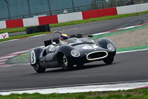 MRL RAC Woodcote Trophy And Stirling Moss Trophy For Pre-’56 And Pre-’61 Sports Cars Prints: CJ12 7156 Robi Bernberg, Paul Ugo, Cooper Monaco T49