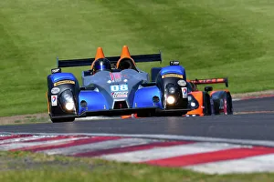 Prints of James Hagan, Chris Atkinson, Oreca FLM09, Masters Endurance Legends, a series of races that are open to prototypes in categories; LMP1, LMP2, LMP900, LMP675 and LMP3 Masters Historic Festival, Brands Hatch, May 2023 Prints: CJ12 8826 James Hagan, Chris Atkinson, Oreca FLM09
