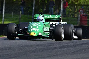 Prints of Jamie Constable, Tyrrell 011B, Masters Racing Legends, two races of twenty minutes for F1 cars from the years 1966 to 1985, split into four classes, Jackie Stewart, Patrick Head, Niki Lauda Masters Historic Festival, Brands Hatch, May 2023 Prints: CJ12 9279 Jamie Constable, Tyrrell 011B