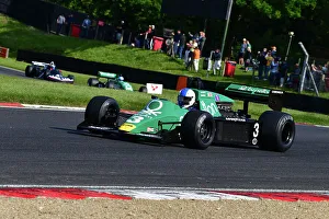 Prints of Ian Simmonds, Tyrrell 012, Masters Racing Legends, two races of twenty minutes for F1 cars from the years 1966 to 1985, split into four classes, Jackie Stewart, Patrick Head, Niki Lauda Masters Historic Festival, Brands Hatch, May 2023 Prints: CJ12 9339 Ian Simmonds, Tyrrell 012