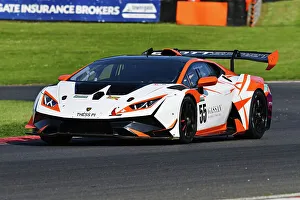 Masters GT Trophy Prints: CJ12 9354 Neil Glover, Aaron Scott, Lamborghini Huracan Super Trofeo EVO