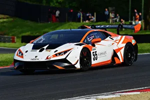 Masters GT Trophy Prints: CJ12 9400 Neil Glover, Aaron Scott, Lamborghini Huracan Super Trofeo EVO
