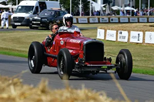 30 Years Of The Festival Of Speed Prints: CJ12 9963 Patrick Blakeney-Edwards, Sunbeam V12 350 hp, Tiger