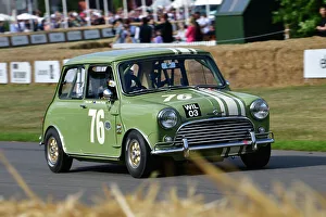 Return To Racing Prints: CJ12 9973 Tony Perkin, Morris Mini Cooper S
