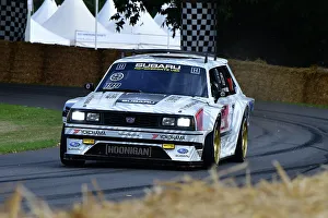 Ultimate Rally Car Prints: CJ13 0036 Travis Pastrana, Subaru Gymkhana GL Wagon