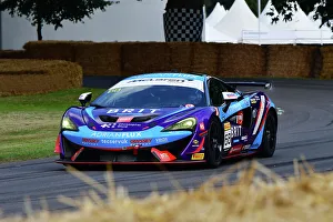 Sports Racing Car Prints: CJ13 0050, Aaron Morgan, McLaren 570S GT4