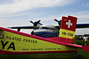 Late Summer Prints: CJ13 0963 Pilatus PC-6 Porter, HB-FAN, Grumman HU-16 Albatross N98TP