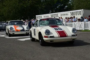 James Thorpe Prints: CJ13 0980 Mark Bates, Jenson Button, Porsche 911, James Thorpe, Phil Quaife, Porsche 911