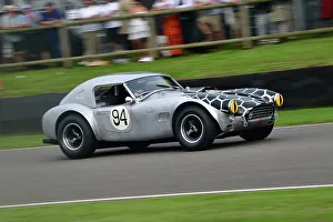 Royal Automobile Club TT Celebration Prints: CJ13 1536 Bobby Verdon-Roe, Alex Brundle, AC Cobra