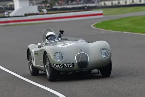 Freddie March Memorial Trophy Prints: CJ13 2024 Alex Brundle, Gary Pearson, Jaguar C-Type