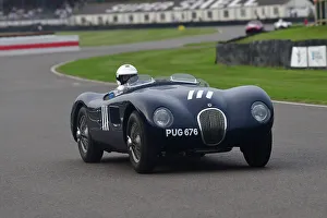 CJ13 2036 Ben Cussons, Mike Malone, Jaguar C-Type