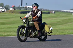Harley Davidson Prints: CJ13 2223 ex-military Matchless