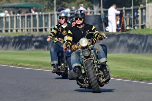 Harley Davidson Prints: CJ13 2261 Harley Davidson, Goodwood Hornets Motorcycle Gang