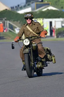 Harley Davidson Prints: CJ13 2281 ex-Military BSA